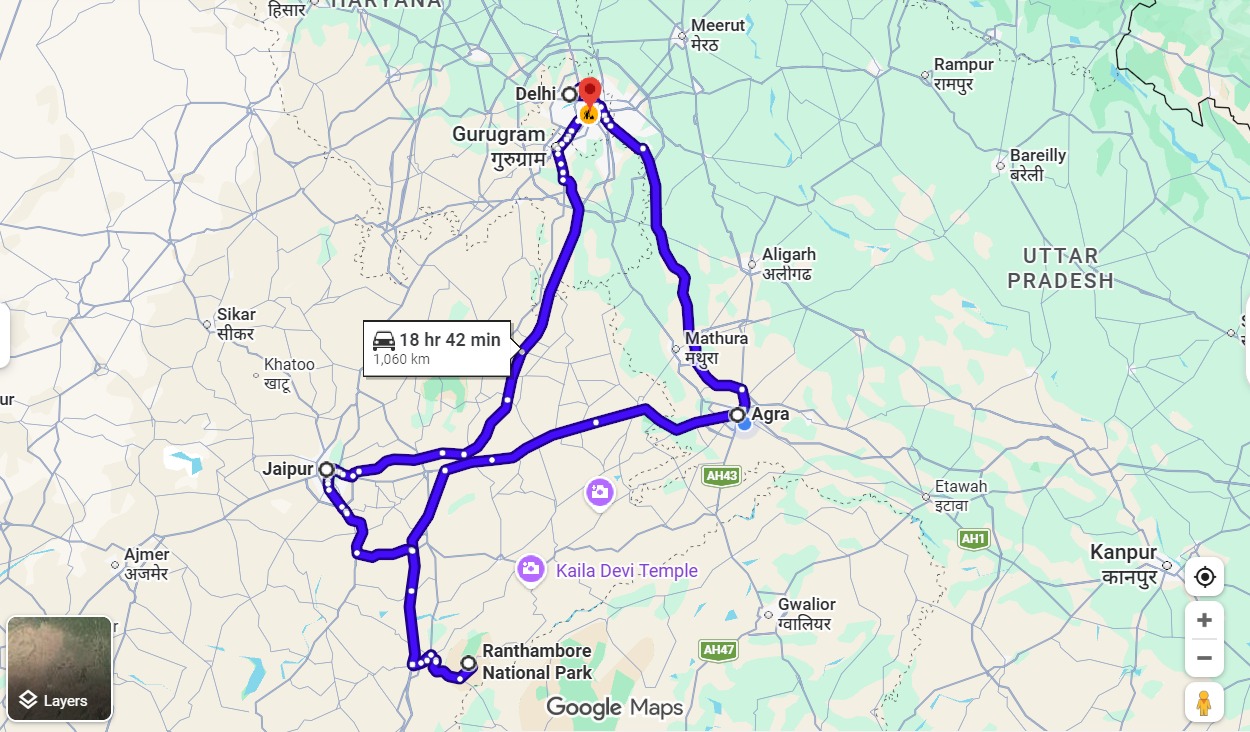 Tour Map
